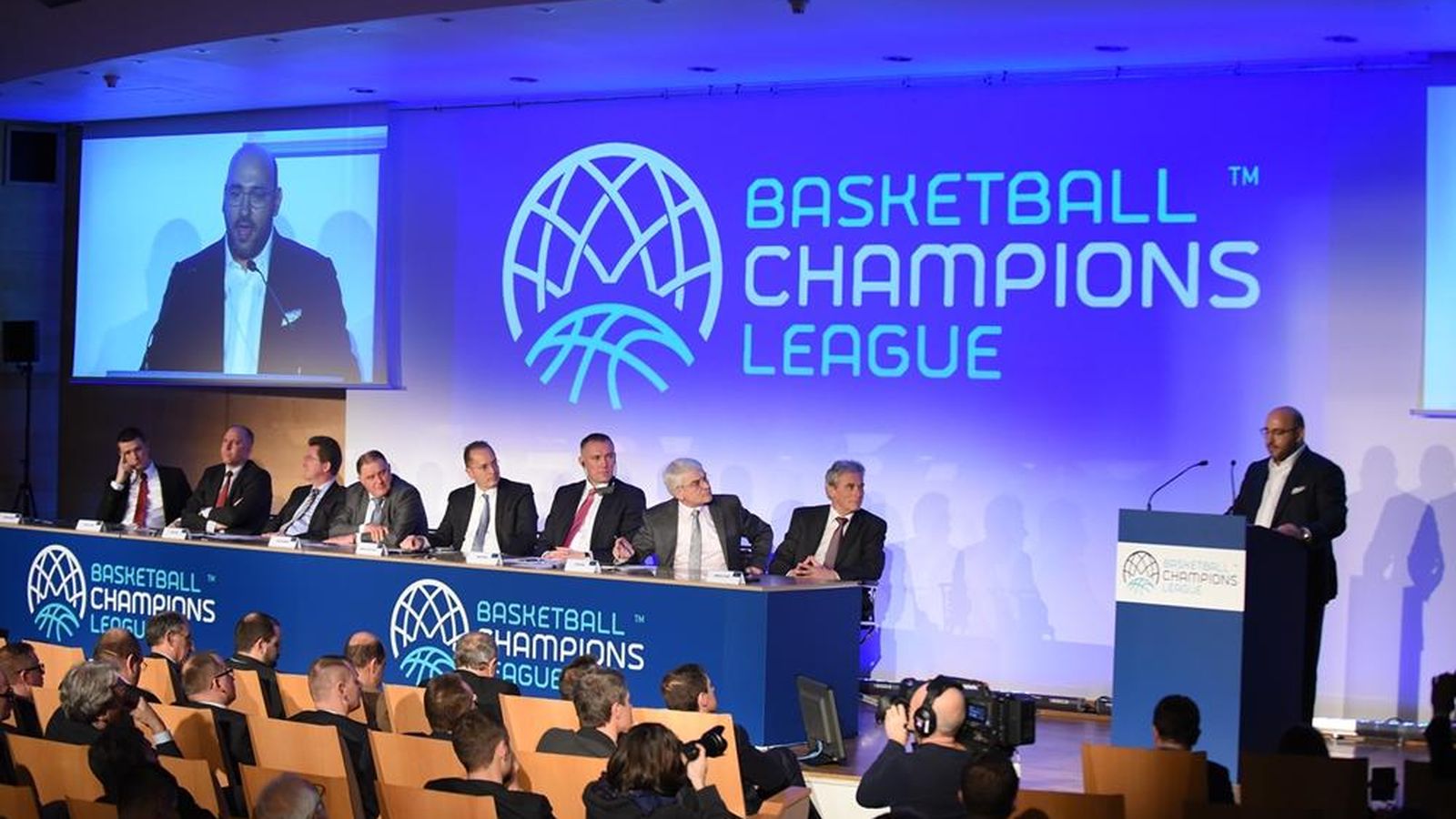 Foto: La Basketball Champions League fue presentada este lunes en París (Foto: FIBA)
