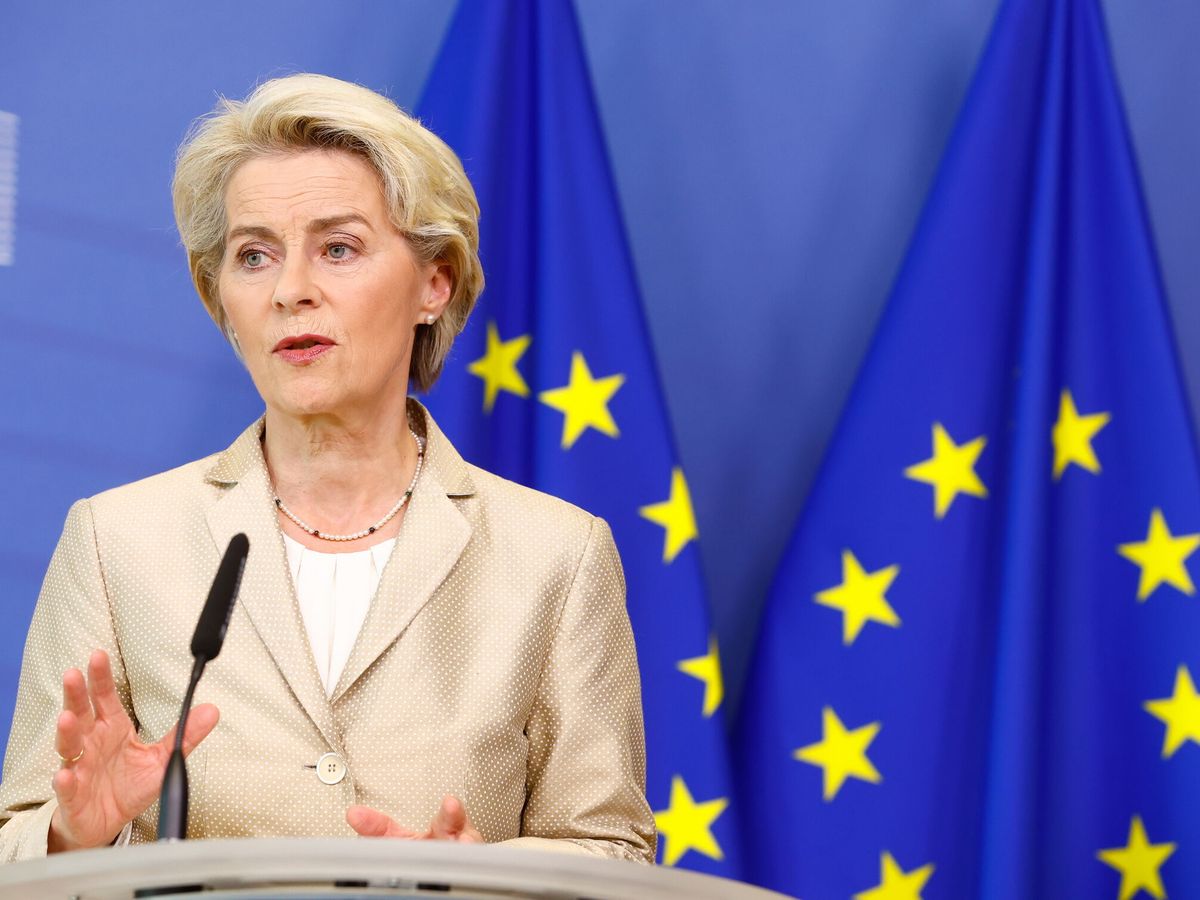 Foto: La presidenta de la Comisión Europea Ursula von der Leyen 