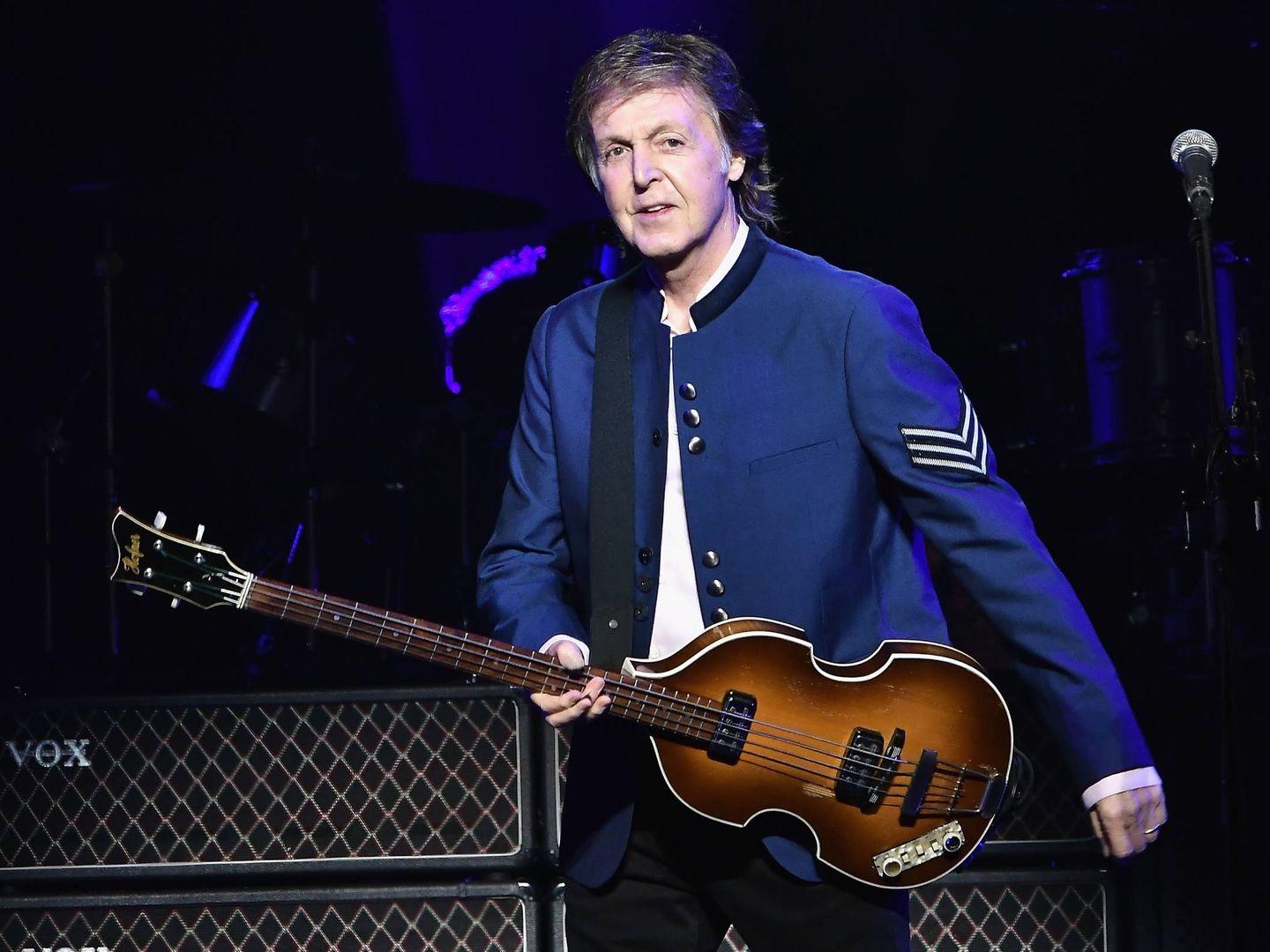 Paul McCartney, en un concierto. (Getty)