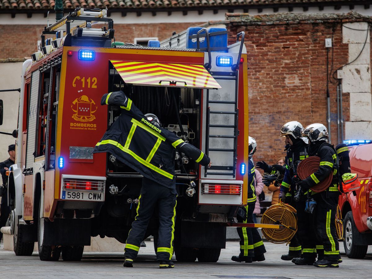 Foto: Foto de archivo de los bomberos de Madrid. (Europa Press/Alejandro Martínez Vélez)