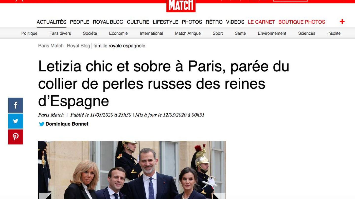 Captura de 'Paris Match'.