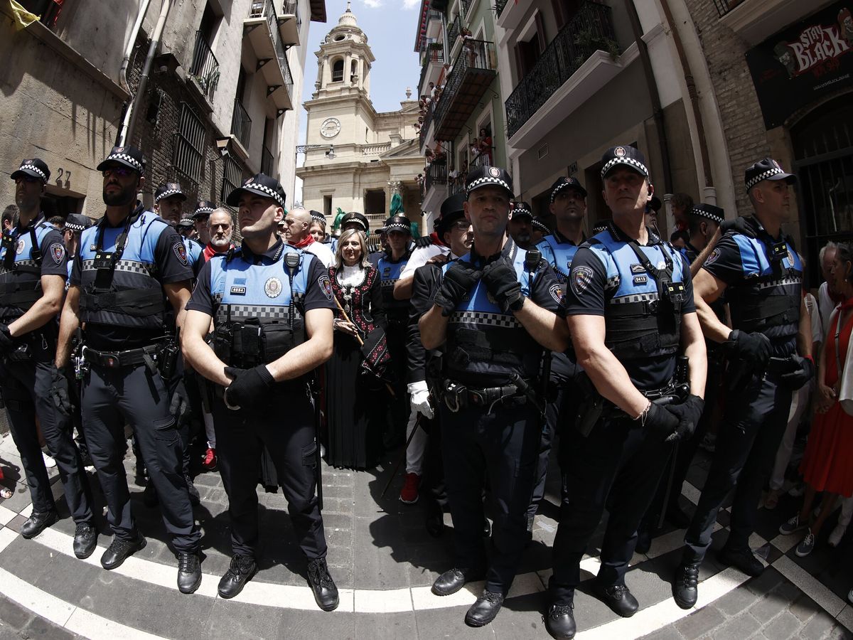 Foto: Policía Nacional de Pamplona en archivo. (EFE/Jesús Diges)