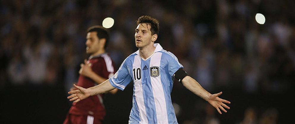 Foto: Messi e Higuaín ponen a Argentina más cerca del Mundial del Brasil