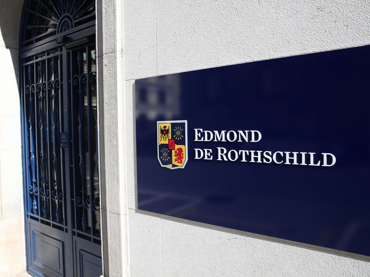 Foto: Logo de Edmond de Rothschild. (Reuters/Denis Balibouse)
