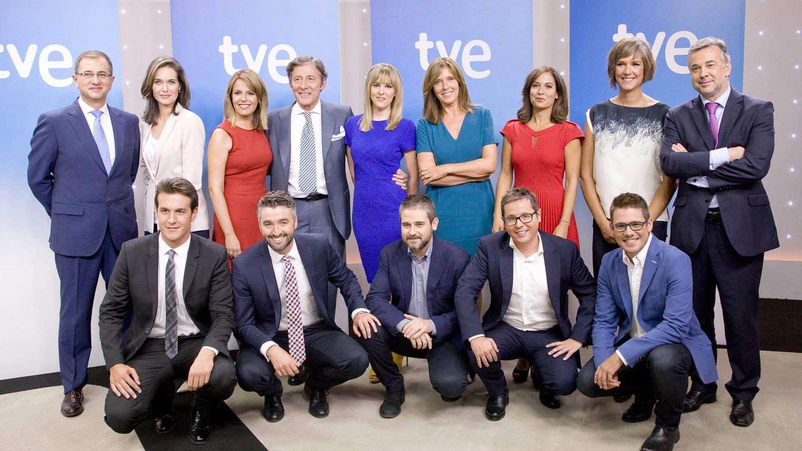 Foto: Equipo de presentadores de los Telediarios de TVE. (RTVE)
