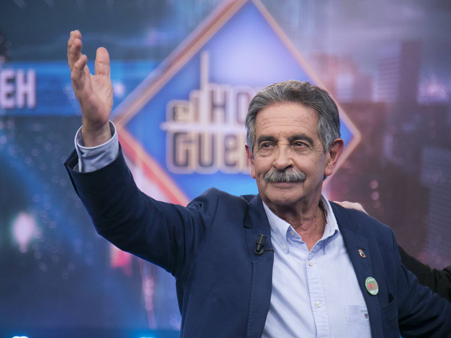 Miguel Ángel Revilla en una de sus frecuentes apariciones televisivas. (EFE)