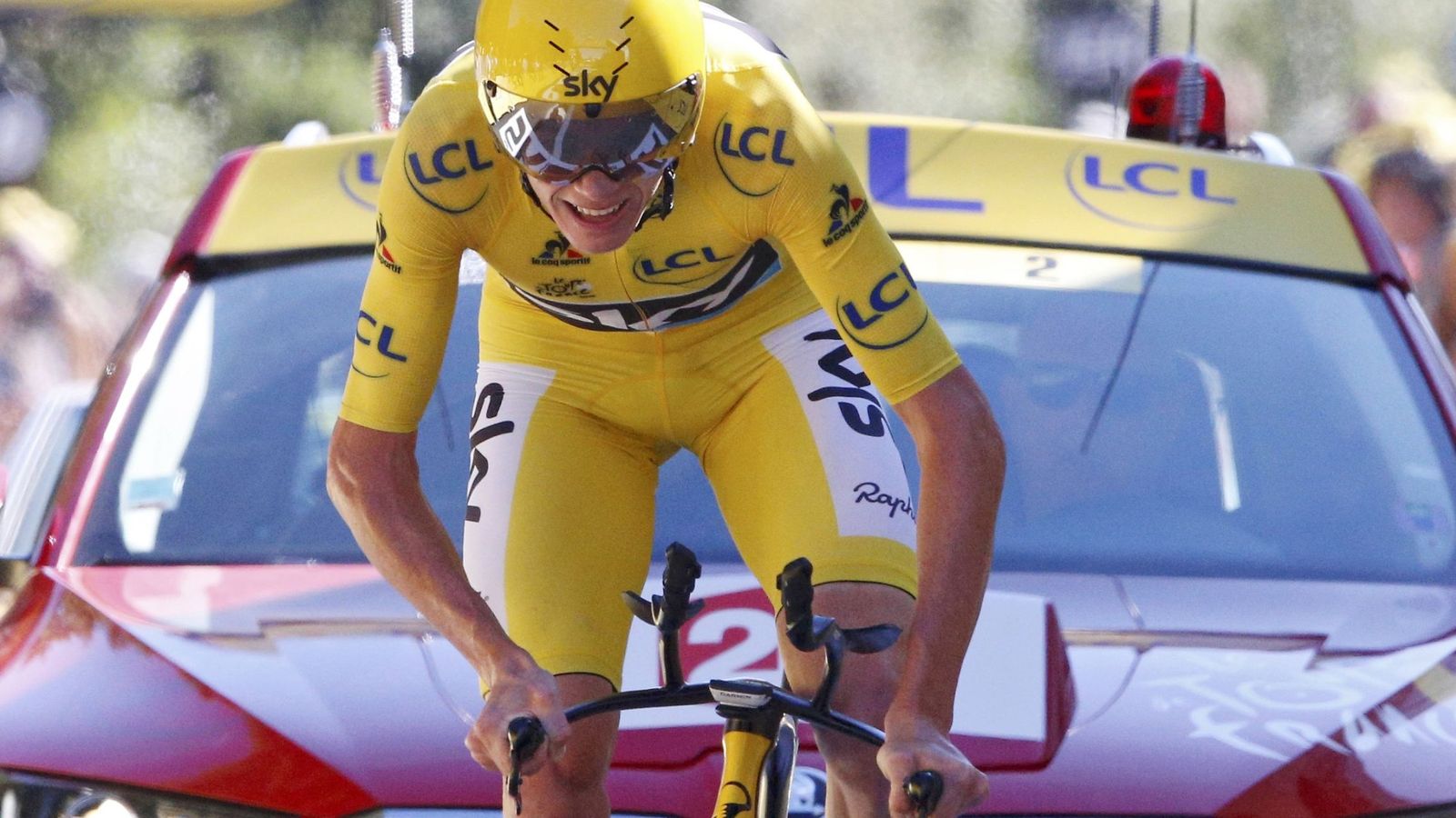 Foto: Chris Froome está siendo el dominador del Tour (Juan Medina/Reuters)
