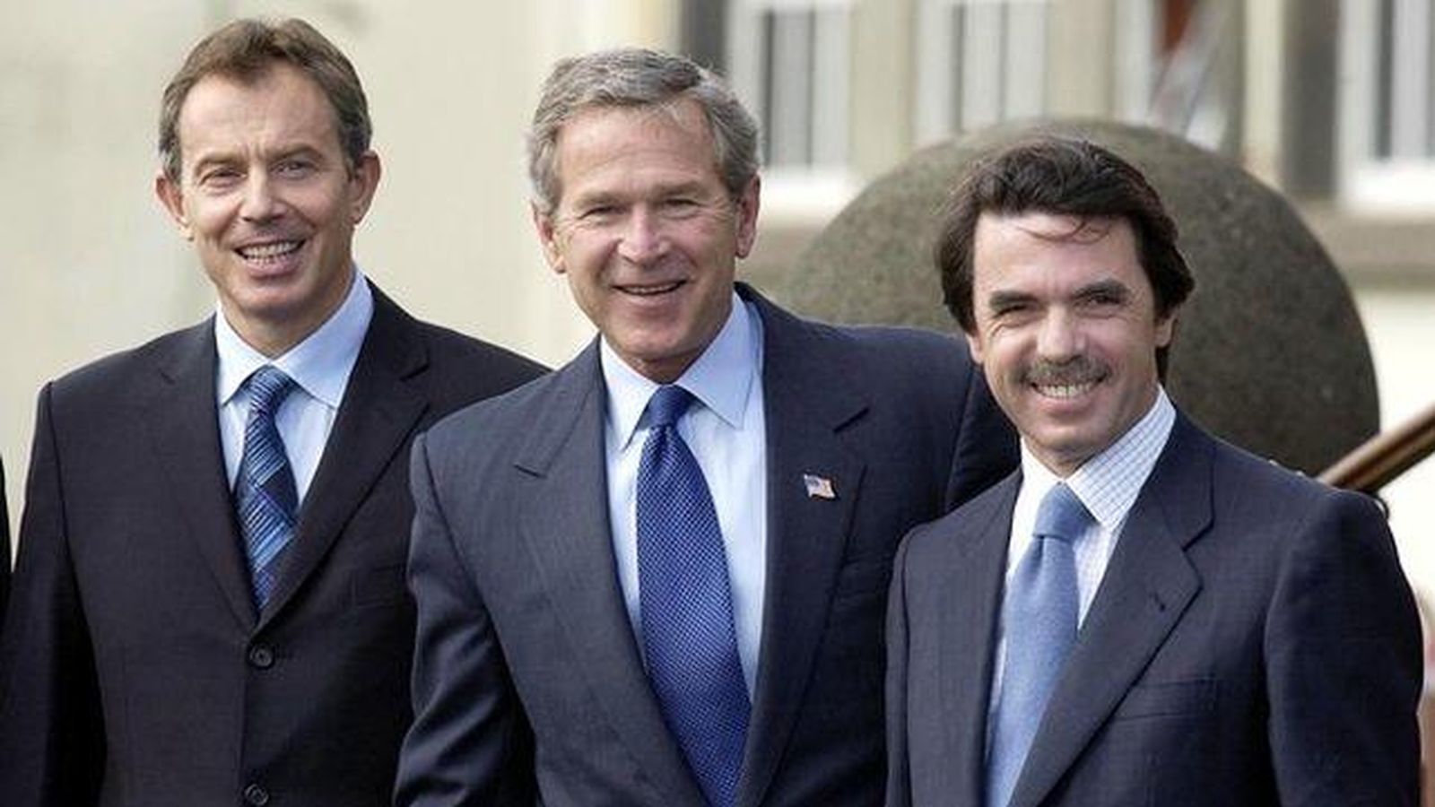 Foto: Blair y Aznar acordaron una estrategia de comunicación para dar la impresión de que "estaban haciendo todo lo posible para evitar la guerra". (EFE)