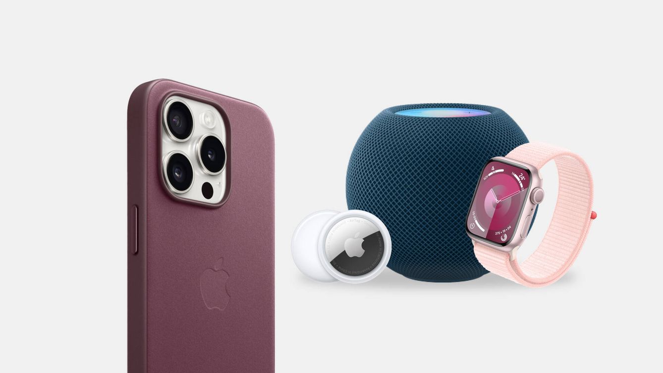 Funda para iPhone 15 Pro Max Silicona Rosa claro de Apple