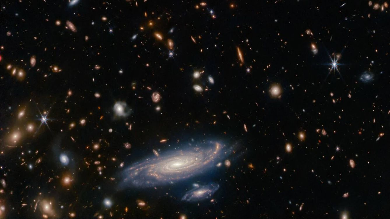 Foto: Galaxias capturadas por el James Webb. (NASA)