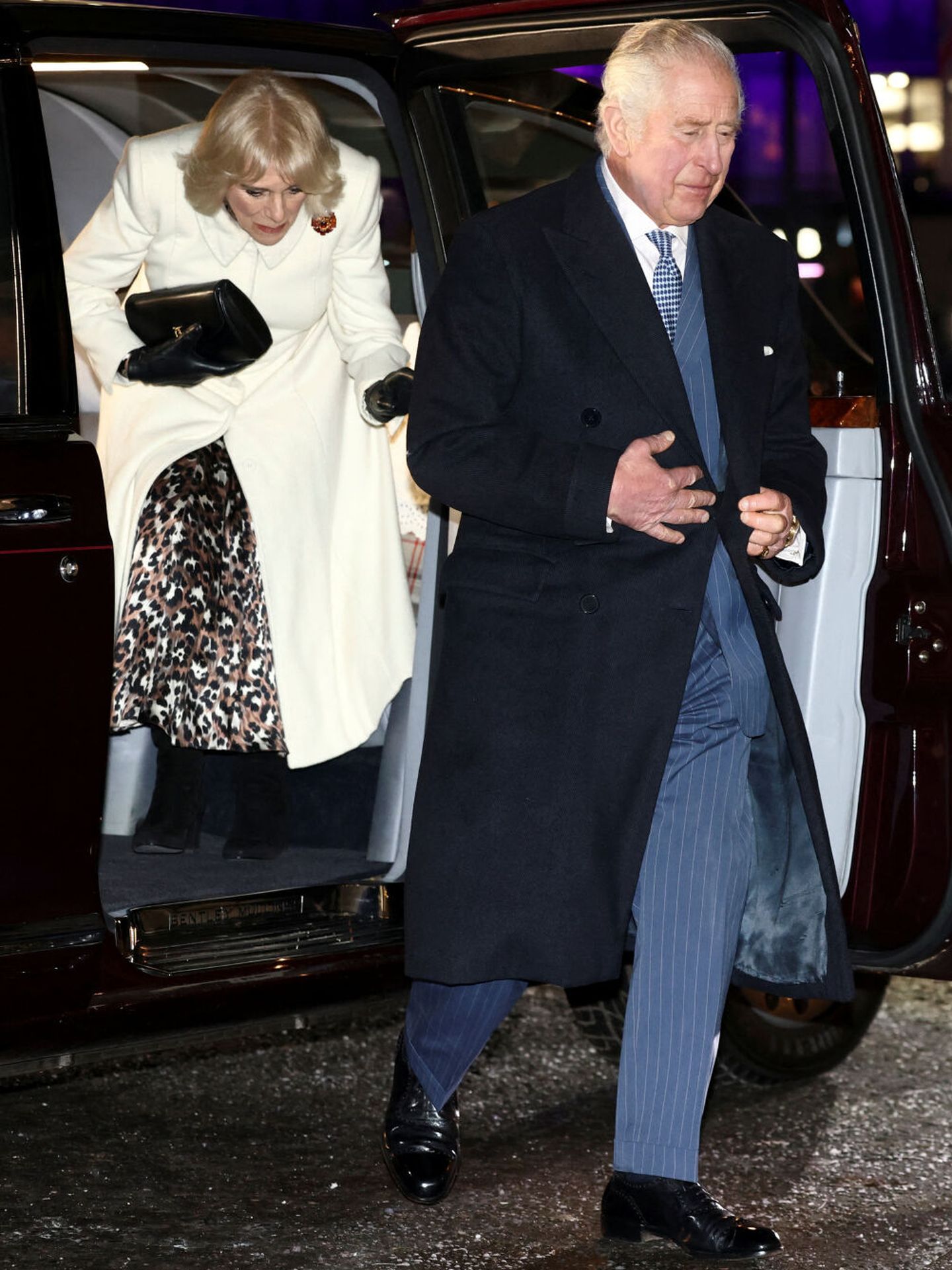 El rey Carlos III y la reina Camila. (Reuters/Henry Nicholls)