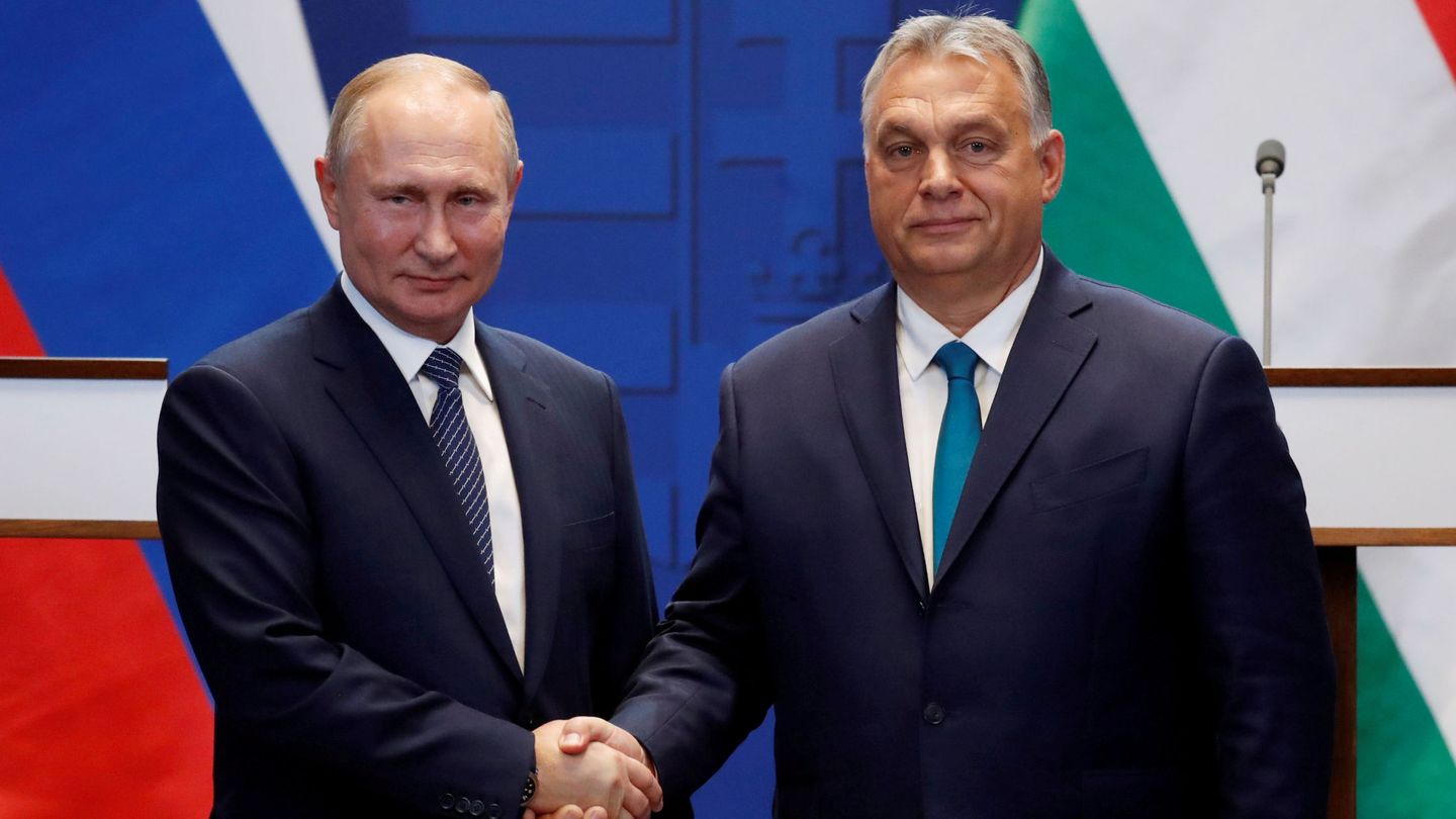 Putin y Viktor Orban (REUTERS)