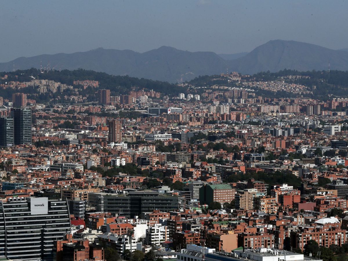 Foto: Panorámica de la ciudad de Bogotá (Colombia).