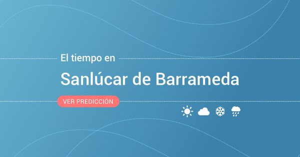 Foto: El tiempo en Sanlúcar de Barrameda. (EC)
