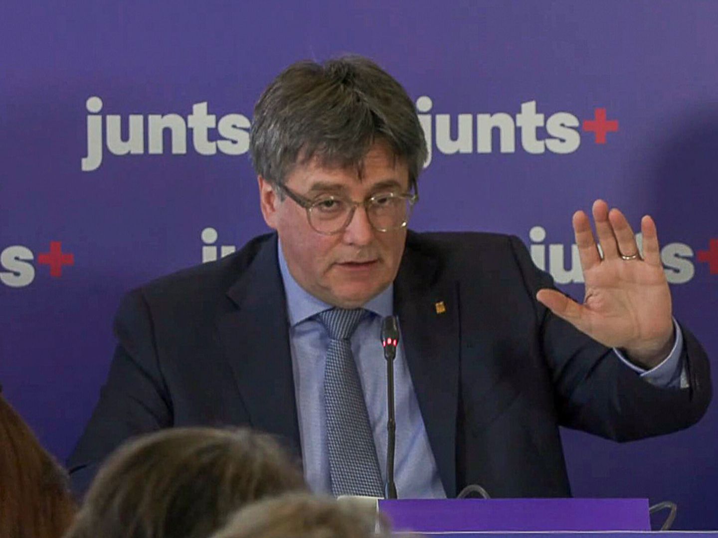 Puigdemont, elegido presidente de Junts por aclamación con el respaldo ...