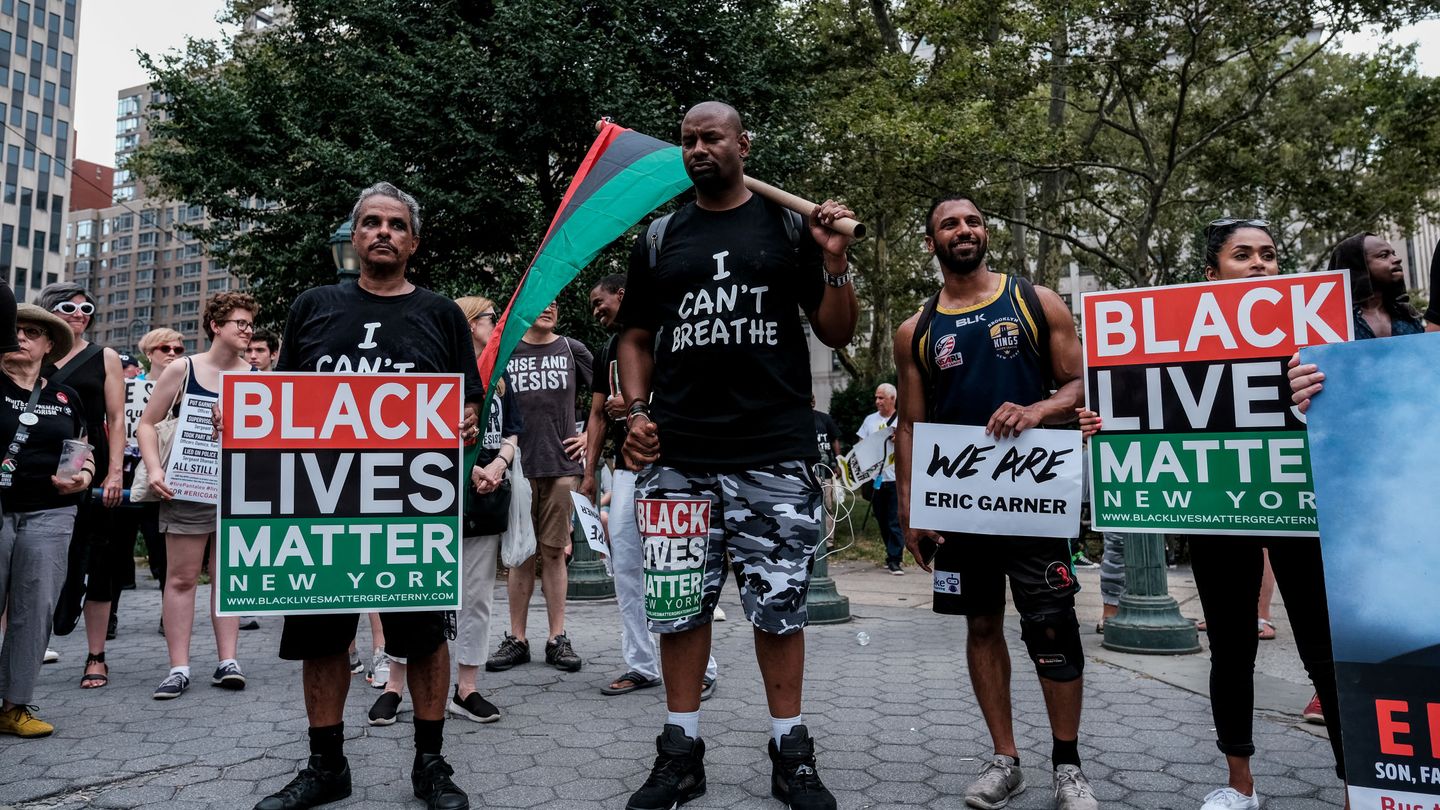 Protesta por la muerte de Eric Garner en julio de 2014 (Reuters)