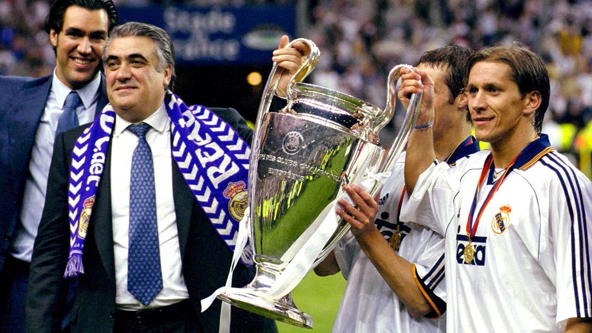 Lorenzo Sanz Durán: "Lo que tiene el Real Madrid no lo tiene nadie, es la envidia del mundo"