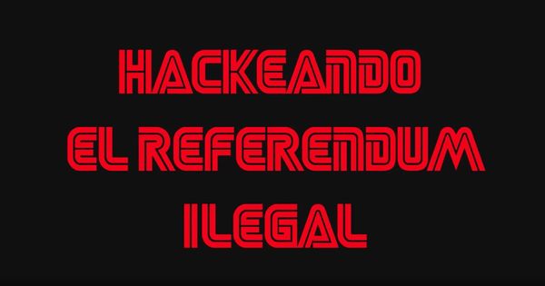 Foto:  Inicio del vídeo en el que se explica el 'hackeo'