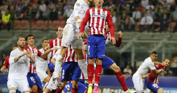 Foto: Griezmann y Bale en la final de la Champions de 2016. (Reuters)