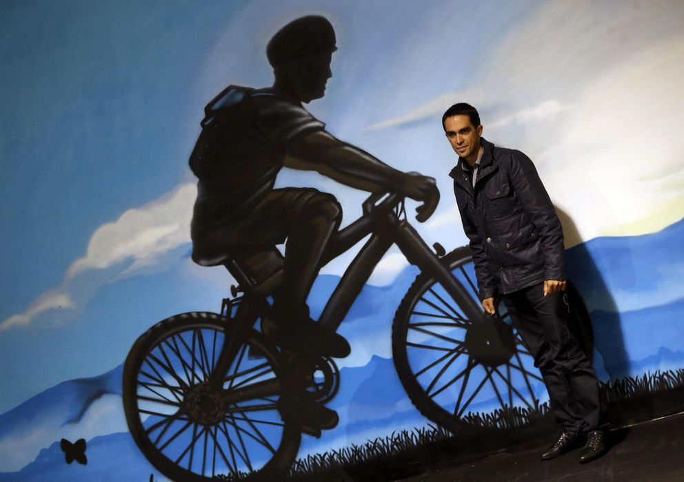 Foto: Alberto Contador ha montado una escuela ciclista para formar nuevos valores.