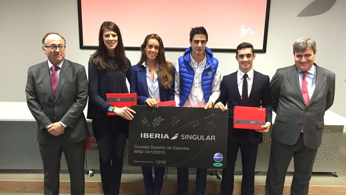 Iberia ofrece a varios campeones españoles condiciones especiales en sus viajes