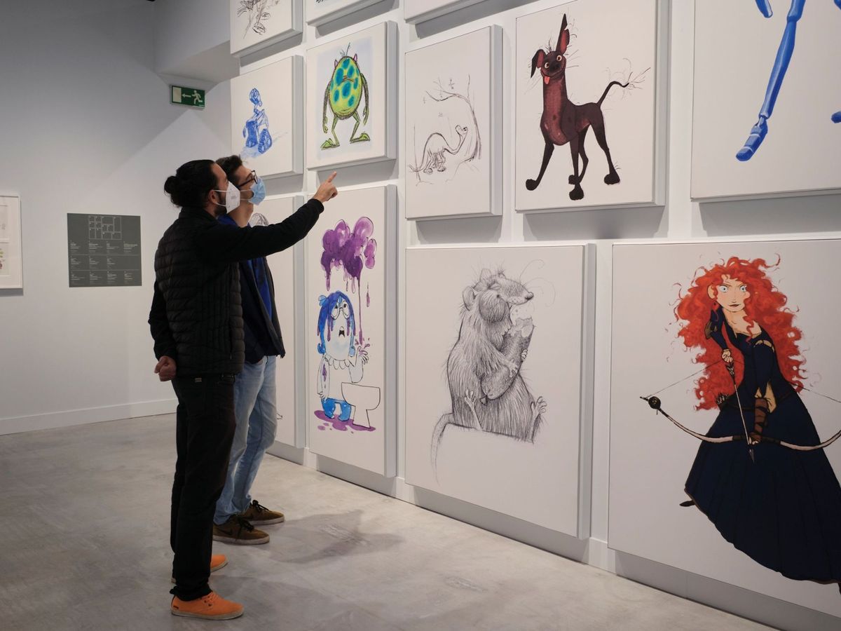Foto: CaixaForum expone en Sevilla 'Pixar. Construyendo personajes'