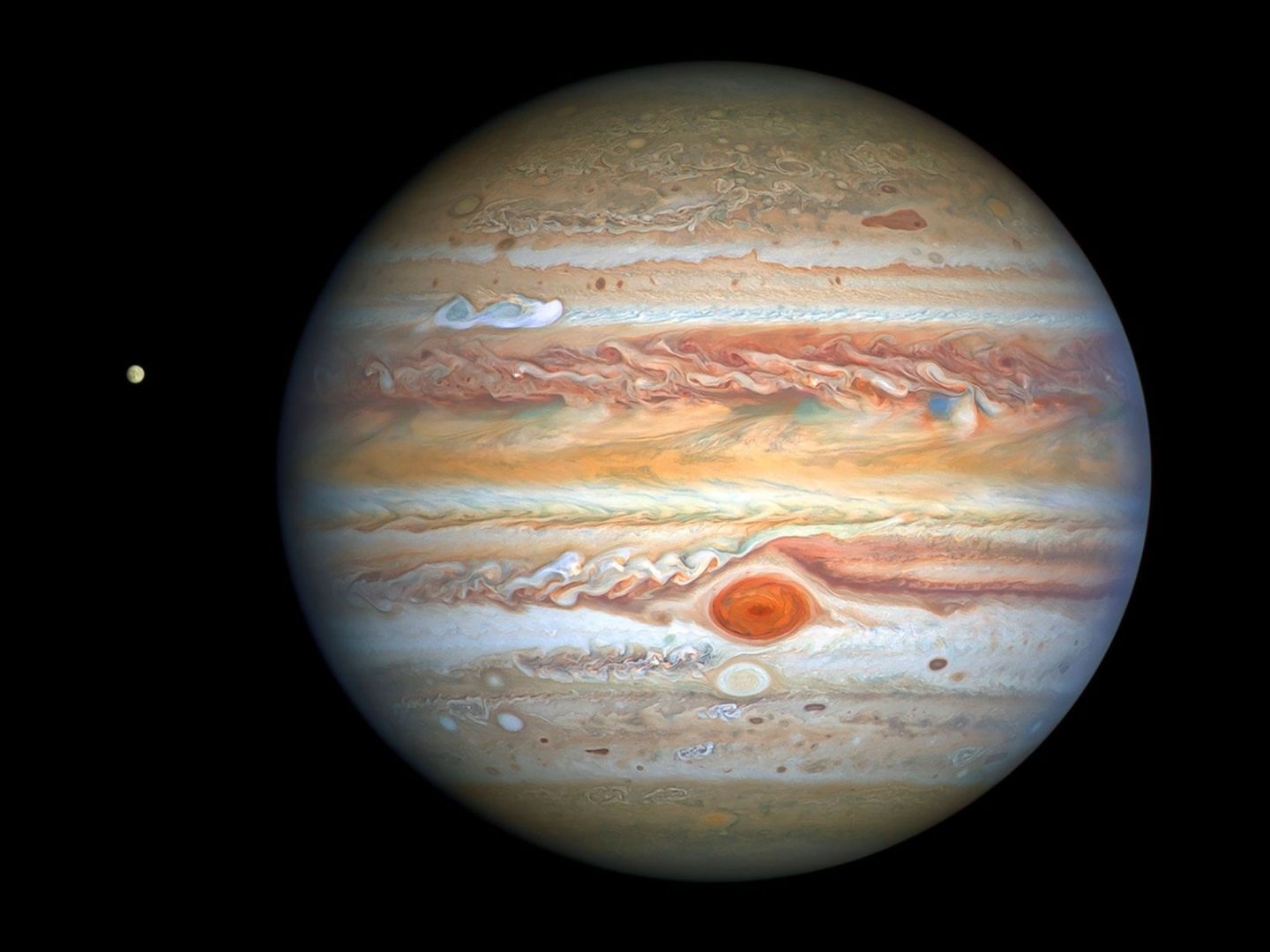 Nueva y nítida imagen de Júpiter, Foto: EFE NASA-ESA