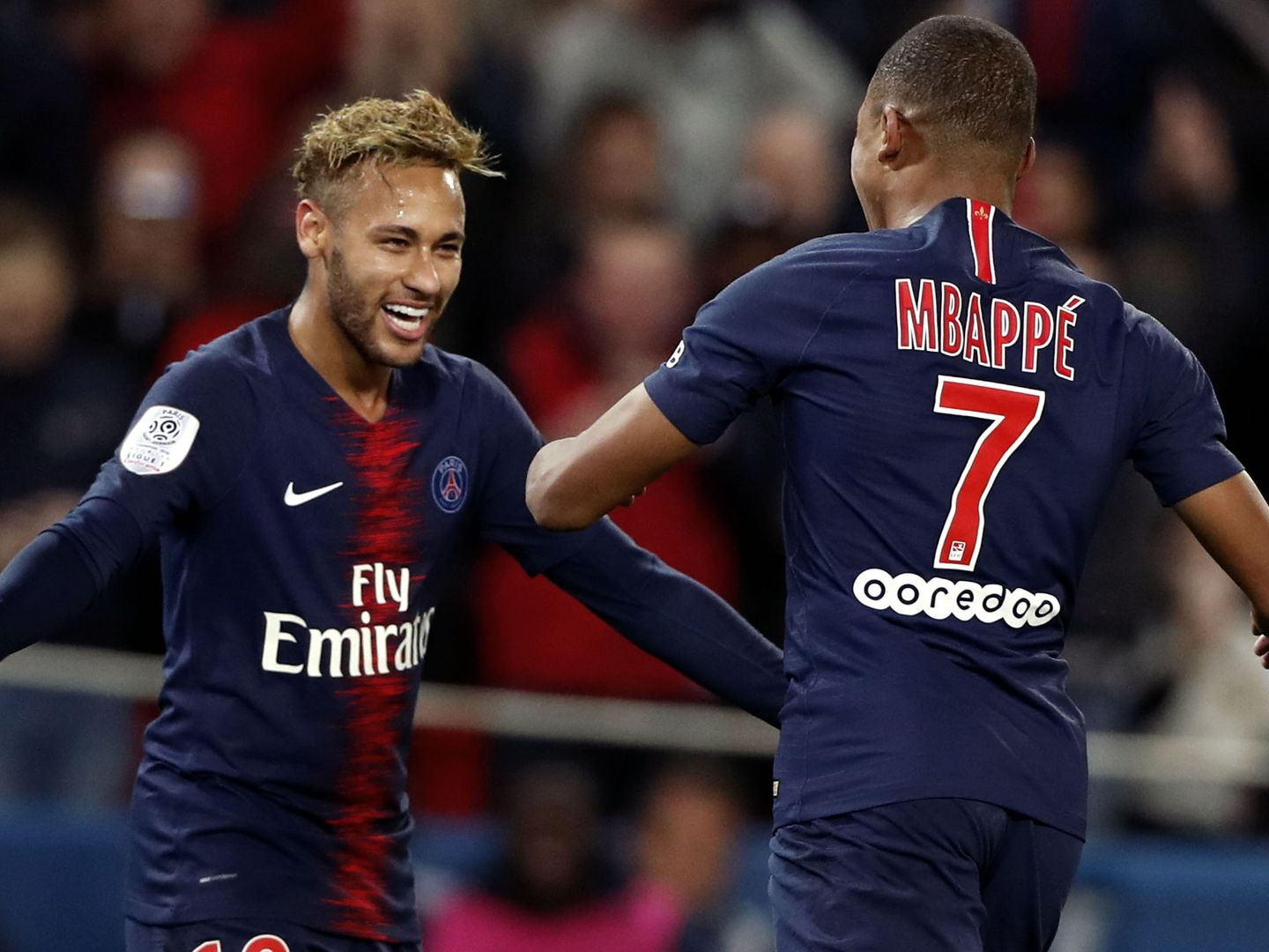 Neymar y Mbappé. (EFE) 