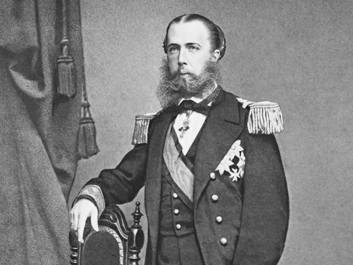Foto: Maximiliano de Habsburgo en torno a 1864. (Library of Congress)