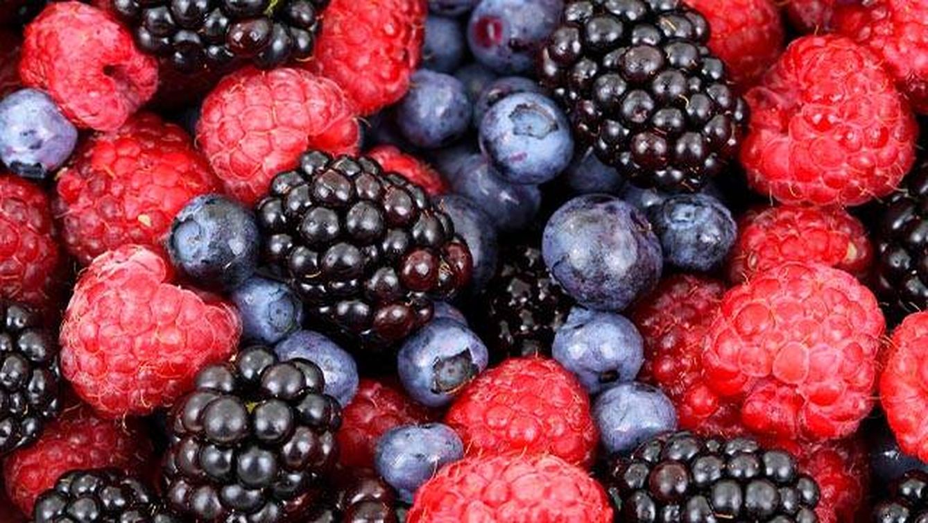 Los frutos rojos tienen muy poco azúcar. (Pixabay)