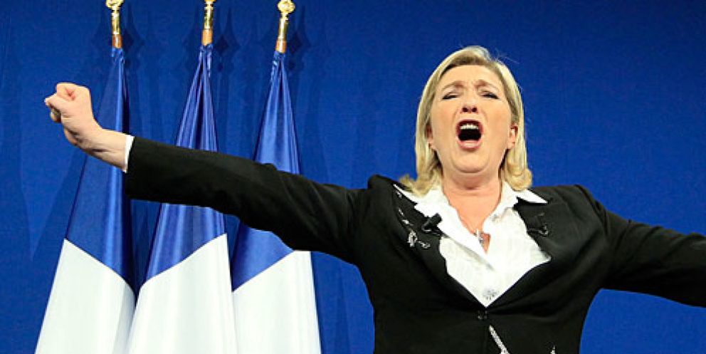 Foto: Marine Le Pen deja a la ultraderecha francesa a las puertas de la segunda ronda