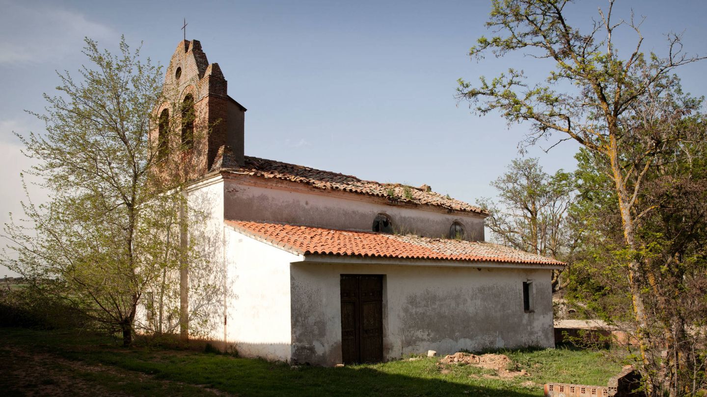 Ermita de la finca Dehesa de Valbueno que está en proceso de rehabilitación. 