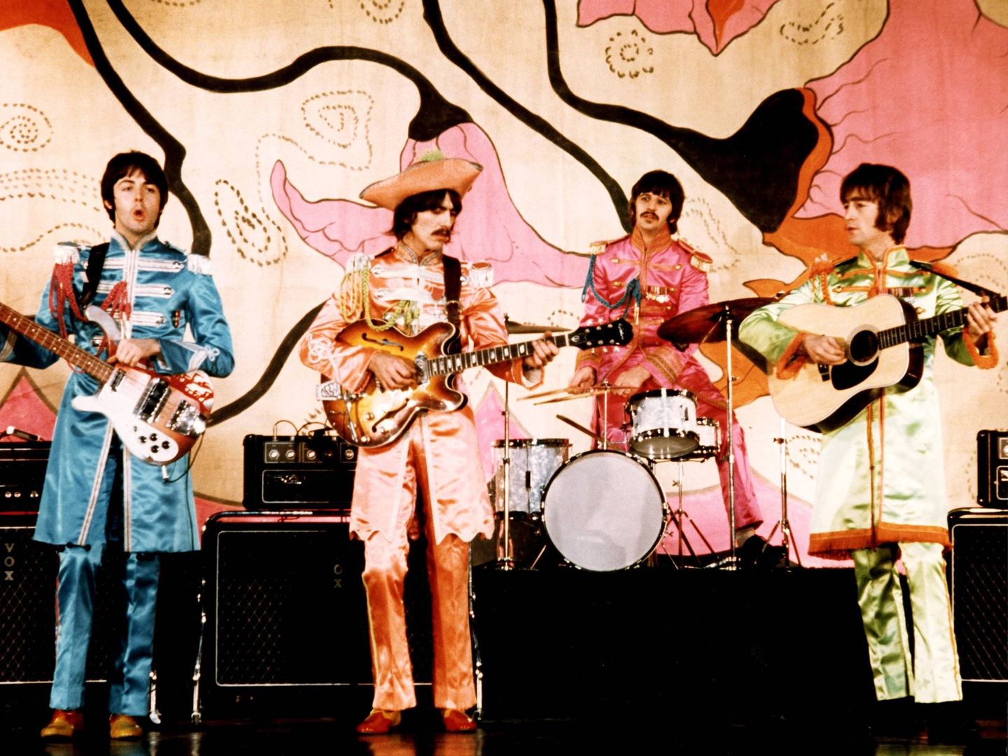 Los Beatles: Paul McCartney, George Harrison, Ringo Starr, John Lennon (1968), en una imagen de archivo. (Cordon Press)