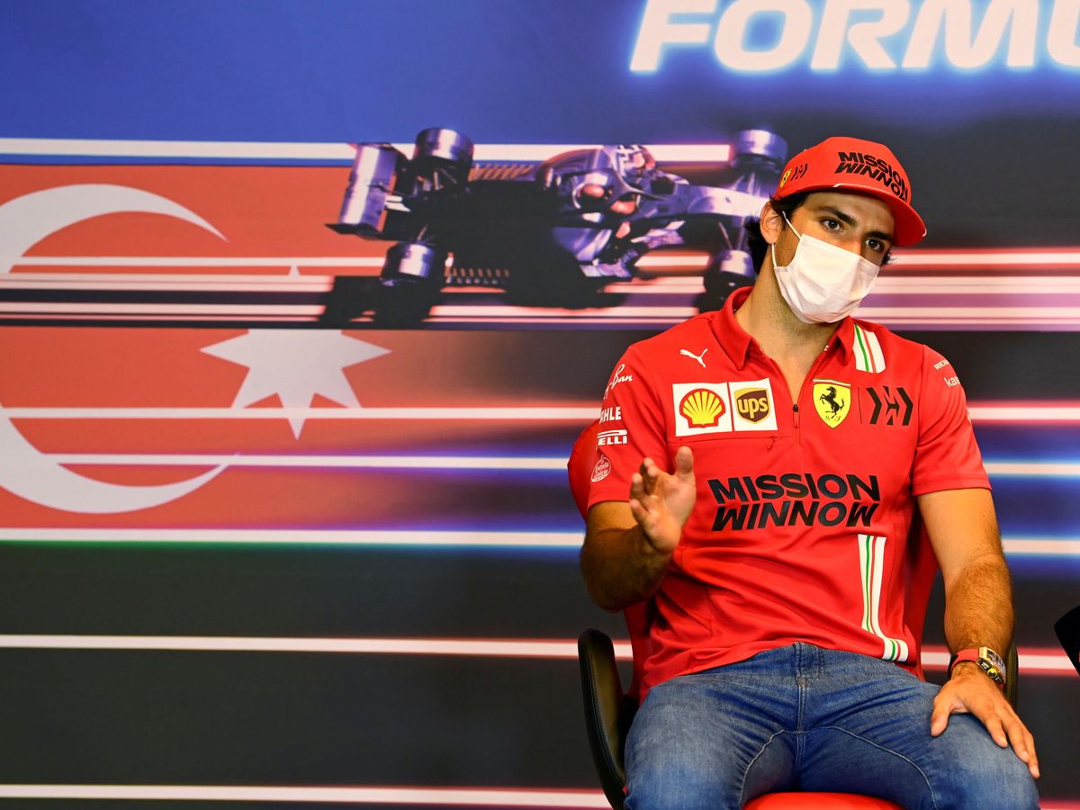 Foto: Carlos Sainz llegaba con el podio de Mónaco bajo el brazo, pero el trazado de Bakú será otra historia para Ferrari
