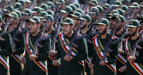 Foto: Miembros de la Guardia Revolucionaria iraní, en una foto de archivo de 2013. (EFE)