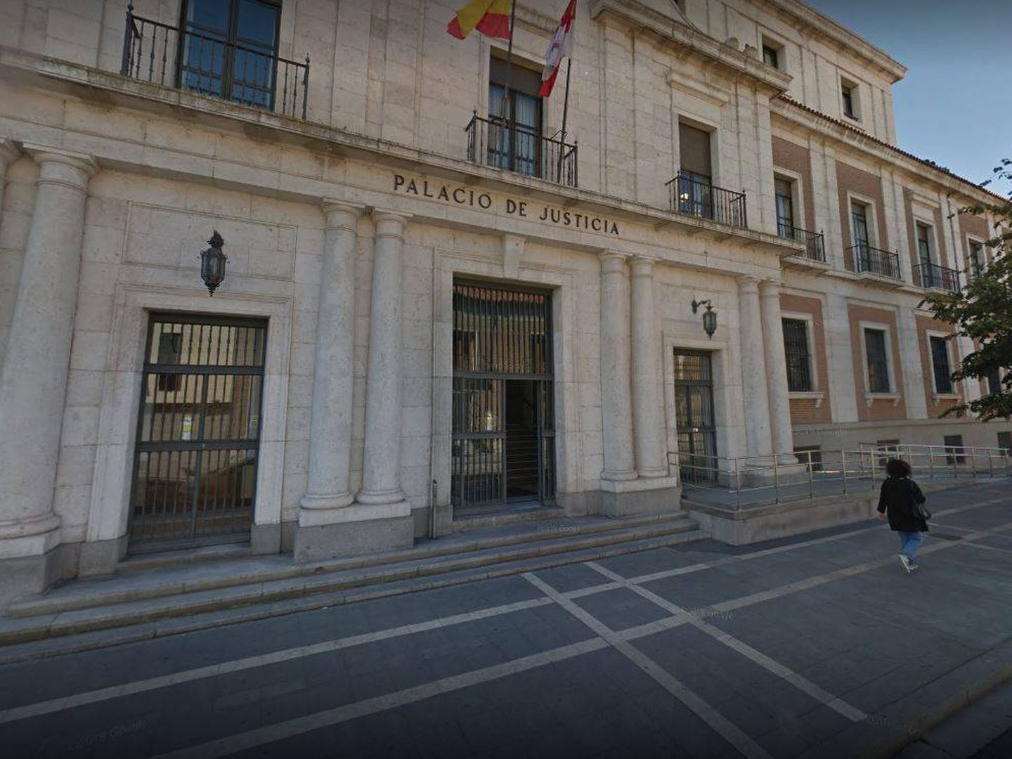 Exterior de la Audiencia Provincial de Valladolid. (Google Maps)