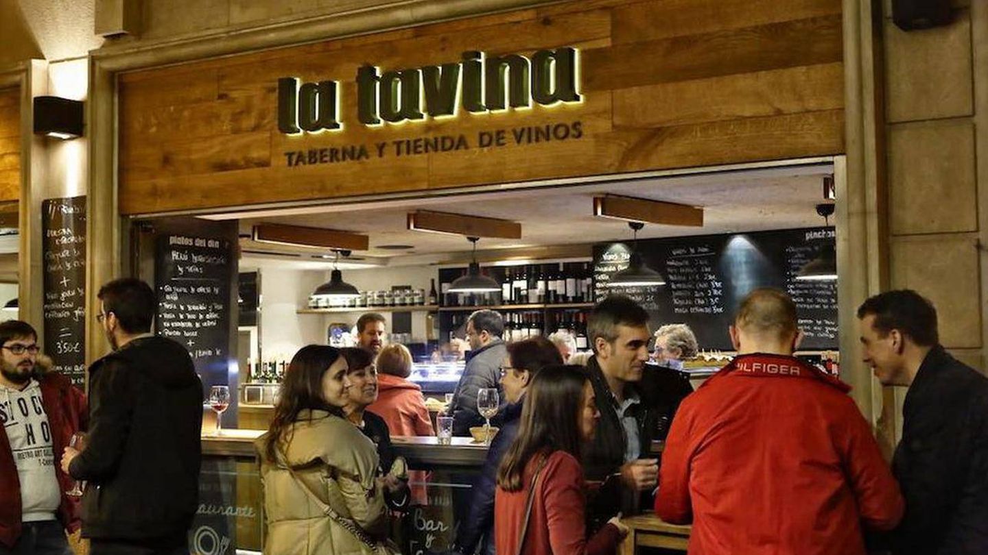 Restaurante La Tavina, en Logroño.