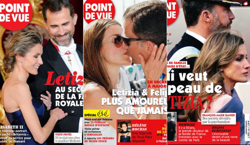 Foto: La princesa Letizia, el mejor reclamo para vender revistas en Francia