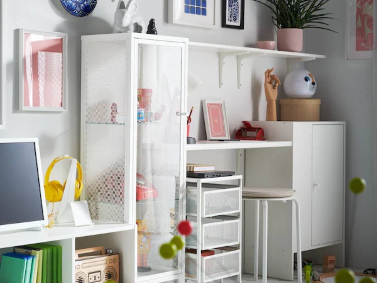 Foto: El pequeño armario con gran capacidad de las novedades de Ikea. (Cortesía)