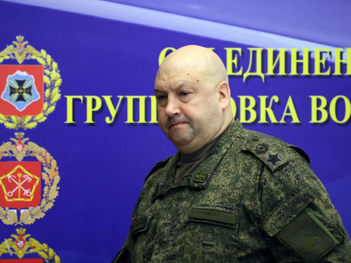 Foto: El general Sergei Surovikin en una imagen difundida en diciembre de 2022. (Reuters/Sputnik Gavriil)