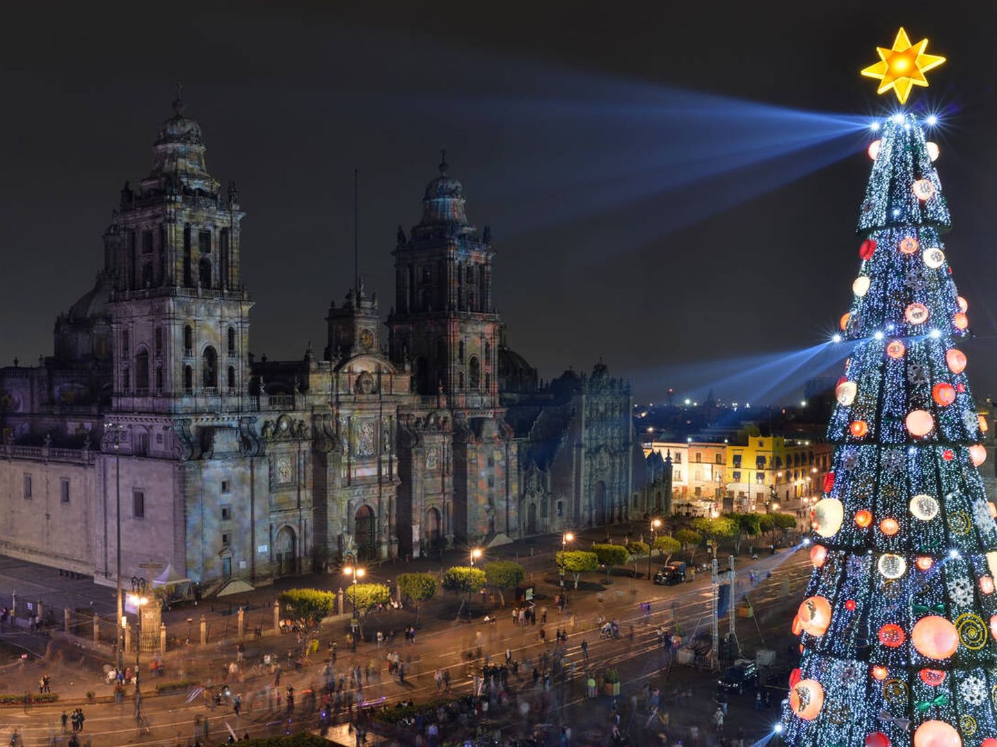 El árbol de Navidad de Ciudad de México (iStock)