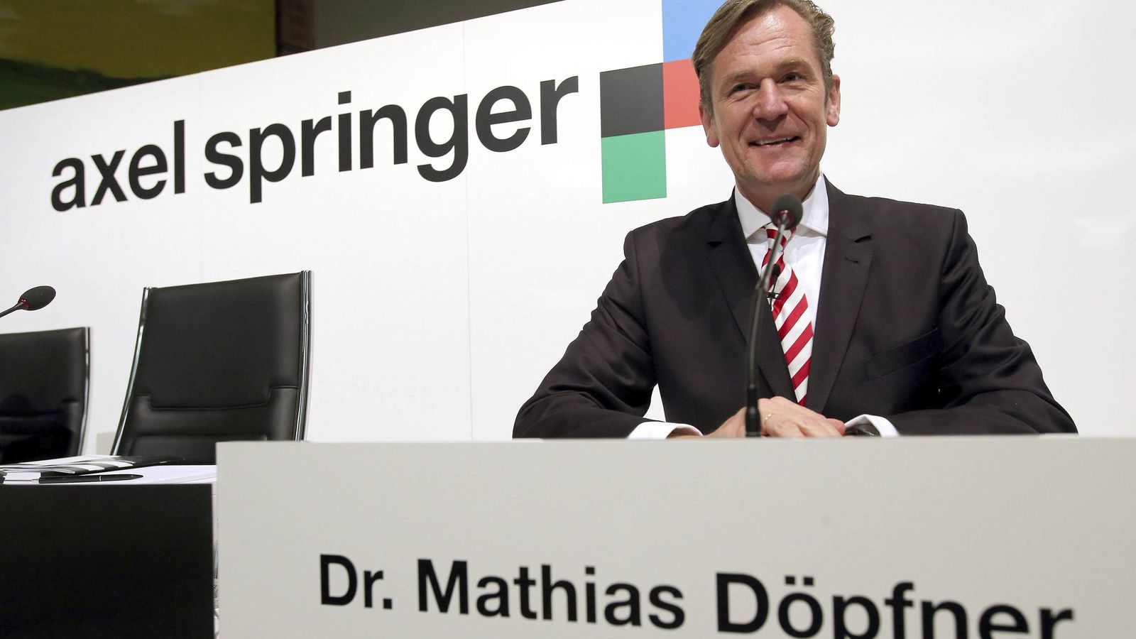 Foto: El consejero delegado y presidente de Axel Springer, Mathias Döpfner. (EFE)