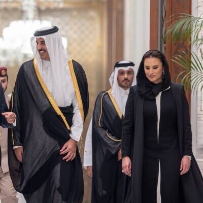 Foto de     La jequesa de Catar abre las puertas del Palacio de Lusail para una cena de gala con Macron    