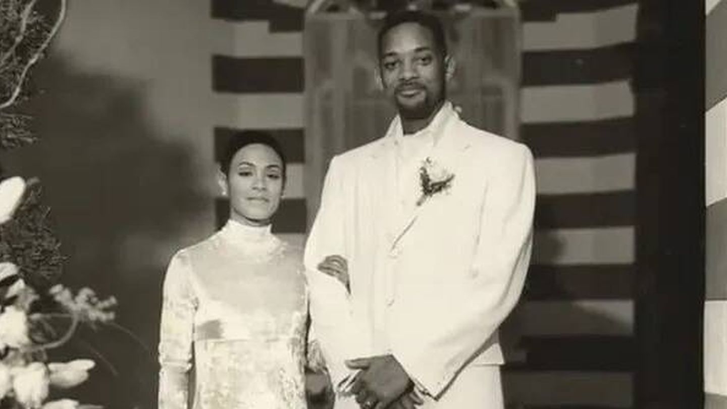 Imagen de la boda de Will Smith y Jada Pinkett. (Facebook/Red Table Talk)