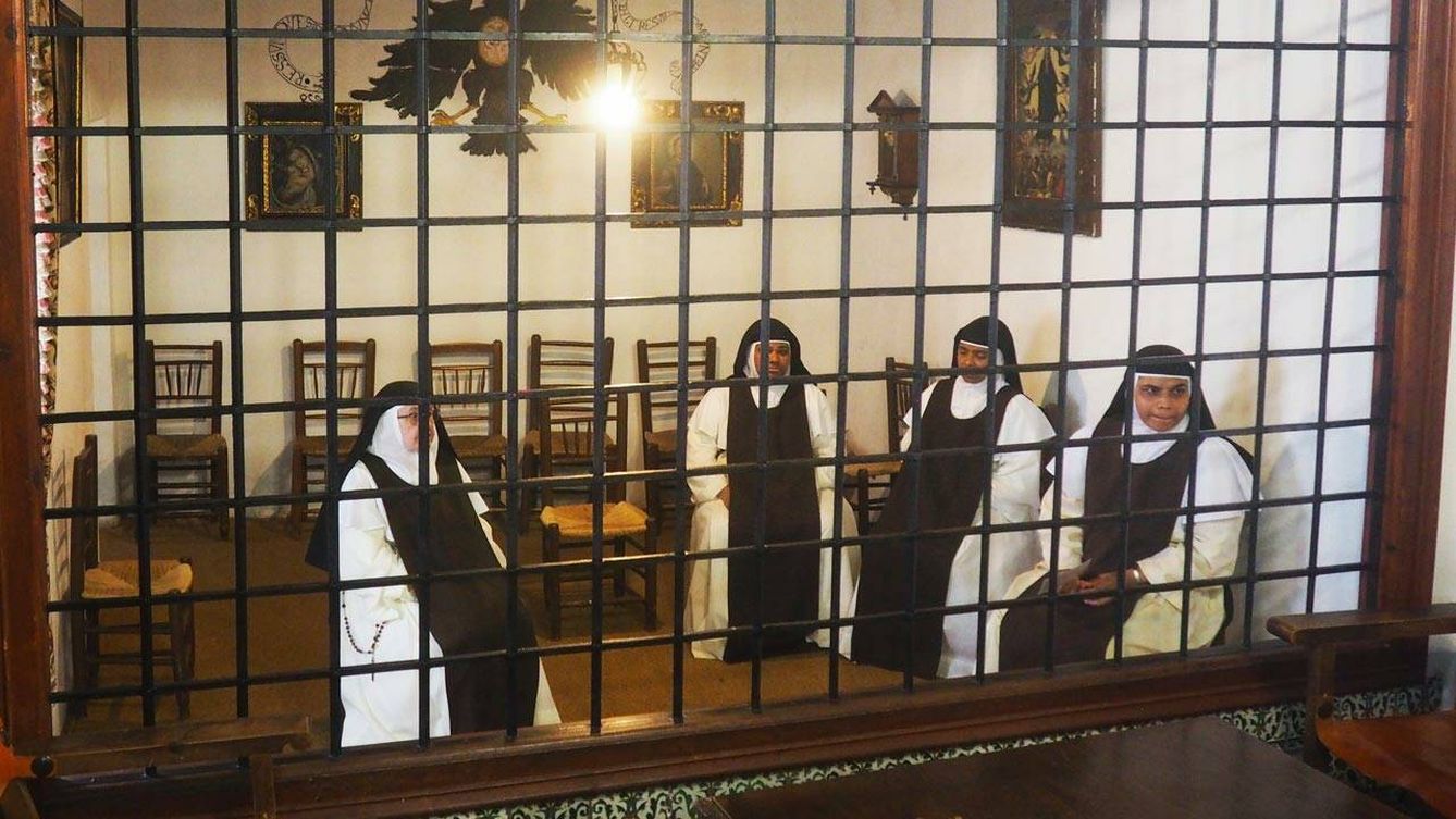 Religiosas del convento de clausura de las jerónimas de Toledo. (J. L.)