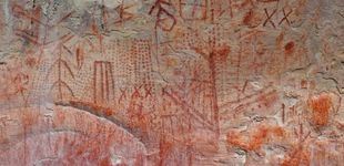 Post de ¿Son estas pinturas rupestres obra de una cultura desconocida hasta ahora?