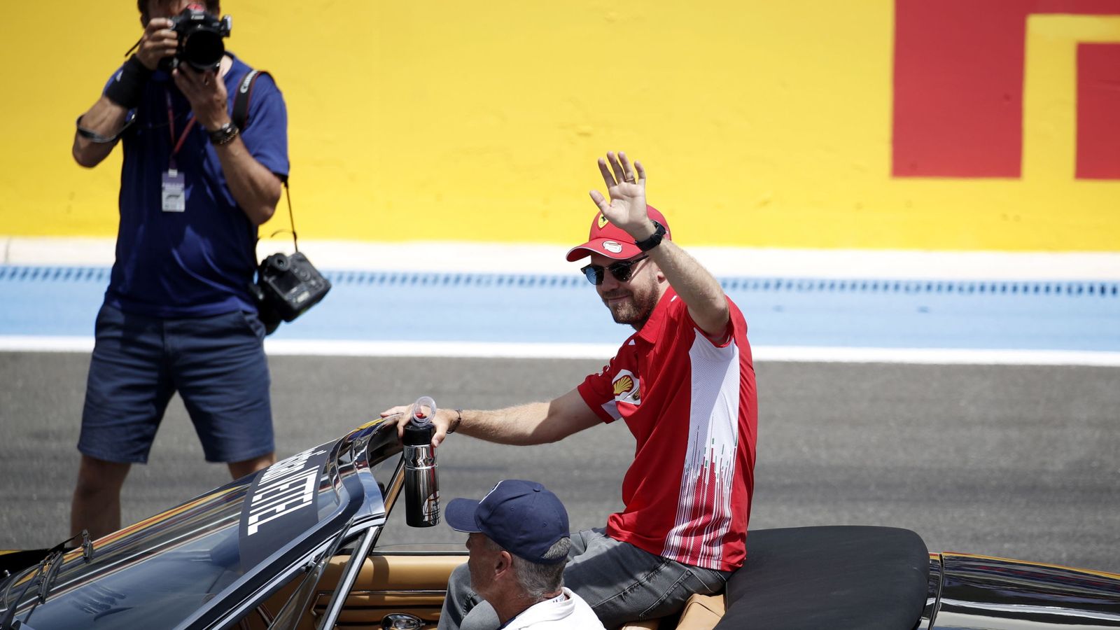 Foto: Sebastian Vettel, en el pasado Gran Premio de Francia. (EFE)