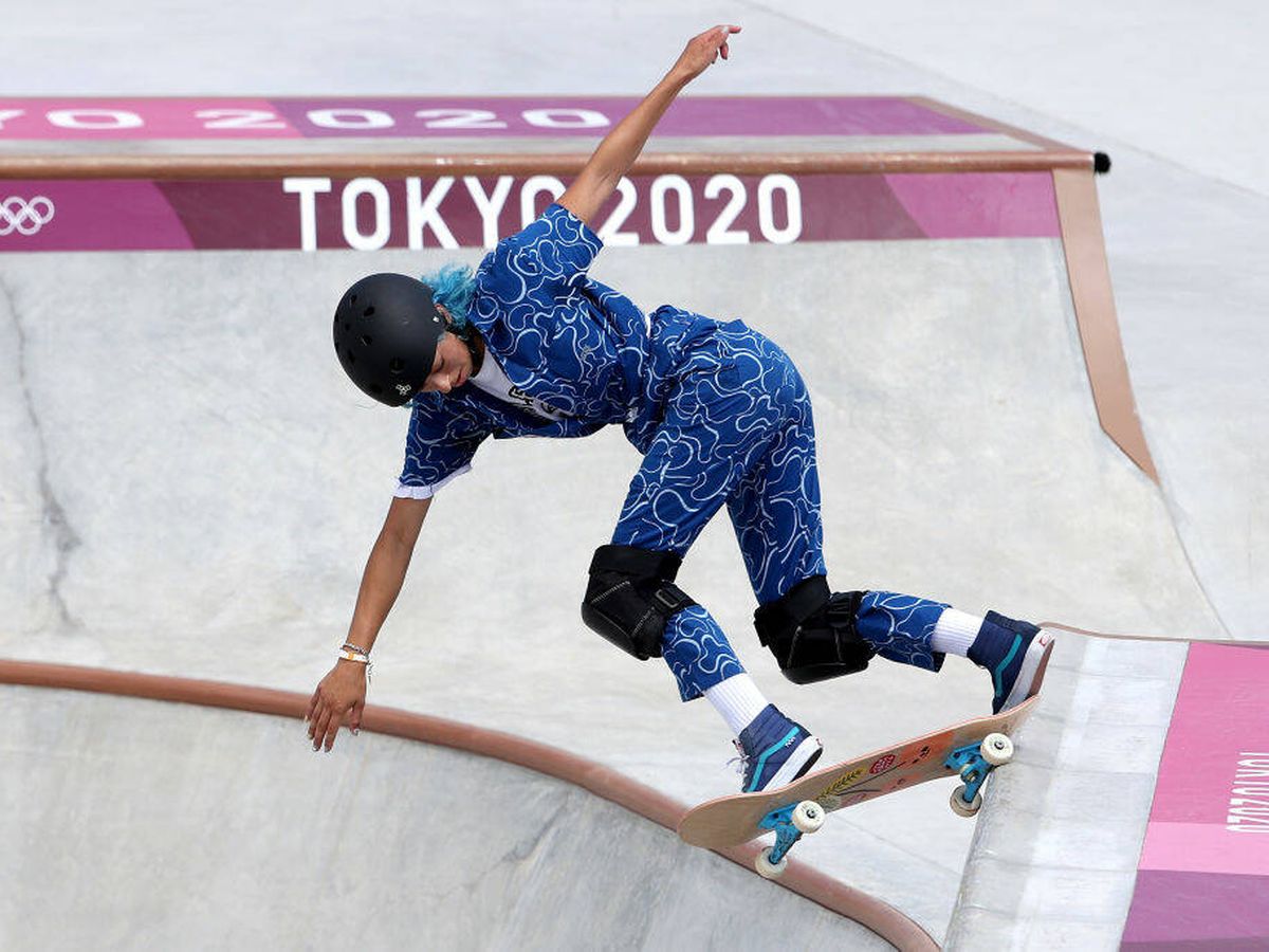 Foto: Lizzie Armanto compitiendo en los Juegos Olímpicos. (Getty Images)