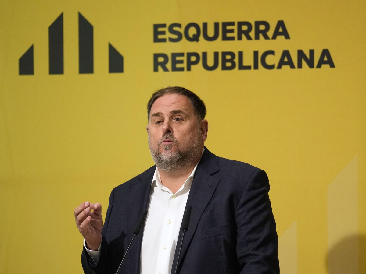 Foto: El presidente de ERC, Oriol Junqueras. (EFE/Alejandro García)