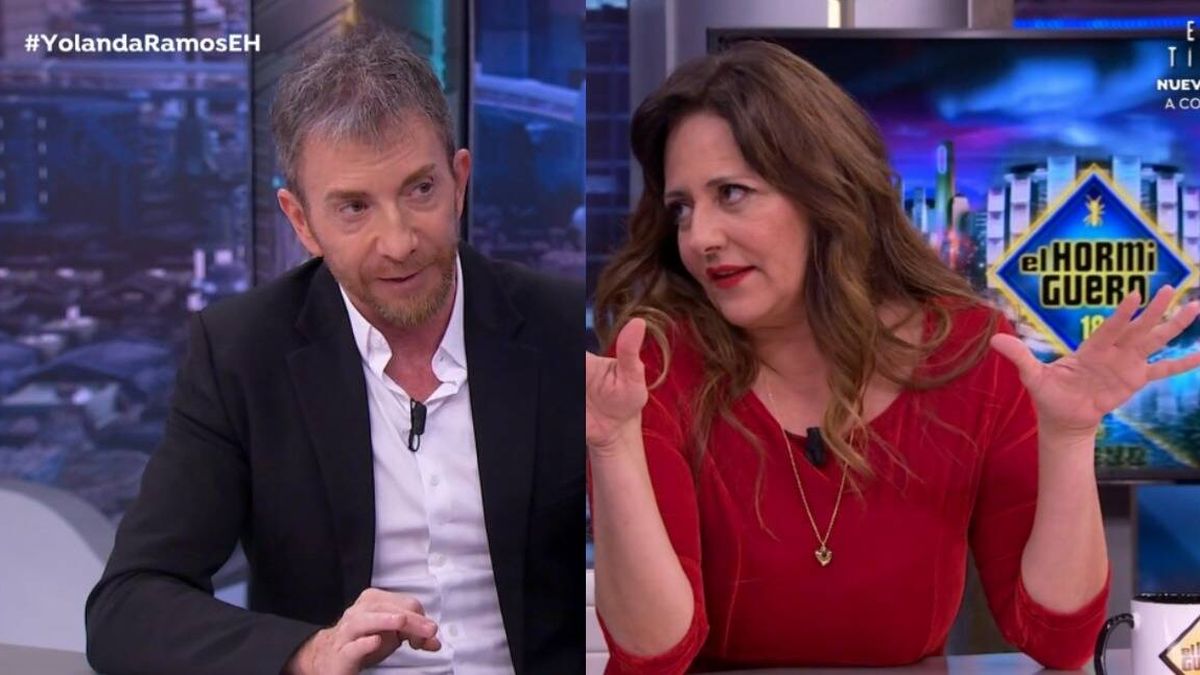 Yolanda Ramos le saca los colores a Pablo Motos al cuestionar su "buen rollo" con Sofía Vergara en 'El hormiguero'
